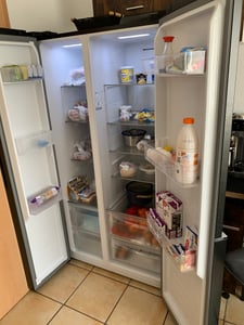 Gorenje NRS917E41X Side-by-Side Kühl-/Gefrierkombination, 2-türig, 544 Liter, NoFrost Plus, Grau Kunden-Foto 1