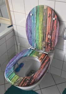 WC sedátko SANILO® s mechanismem Soft-Close Eukalyptus Fotografie od zákazníka č. 1