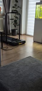 FunLife F1 Walking Pad klappbar – 3-in-1 Untertisch Laufband mit Haltegriff, 1–8 km/h, kompakt & leise für Zuhause, Büro & Homeoffice Kunden-Foto 19