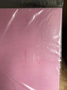 Oblatenpapier dünn färbig sortiert 0,3 mm 10 Blatt A4 von Decora - Wafer Paper in gleb grün blau rosa und pfirsich Kunden-Foto 1