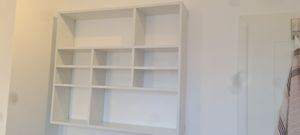vidaXL Scaffale a muro bianco 90x16x78 cm Materiale a base di legno Foto del cliente 3