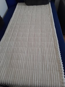 Topchances Sofabezüge Haustierdecke Verdickter Cordstoff rutschfeste Sofabezug 1/2/3/4 L Form Sitzer Couchbezüge für Haustiere，Dunkelgrau,90*180cm Kunden-Foto 1