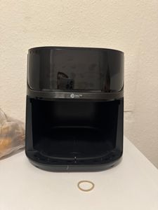 Balter Heißluftfritteuse XXL 6,5L mit Sichtfenster, 1700W, Airfryer, ohne Öl, 12 Programme, Touch-Bedienung, 100 Rezepte, Edelstahl, Schwarz Kunden-Foto 3