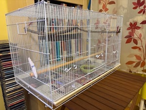 Gabbia per uccelli VEVOR, gabbia in metallo per piccoli pappagalli, canarini, cacatua, inseparabili, fringuelli, pappagallini, conures, casetta per uccelli Foto del cliente 1