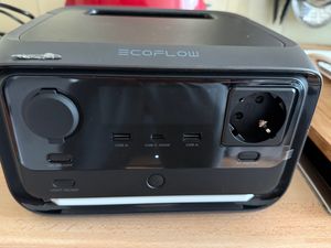 EcoFlow River 3 Plus, Lithium-Eisen-Phosphat (LiFePO4), AC, Zigarettenanzünder, Solar, USB, 286 Wh, 320 W, 600 W, Reiner Sinus Kunden-Foto 1