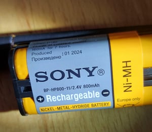 Sony BATERIE, NIKLOVODÍKOVÁ (988521843) Fotografie od zákazníka č. 1