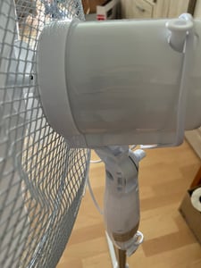 Ventilatore domestico Aga 41 cm Bianco Foto del cliente 4