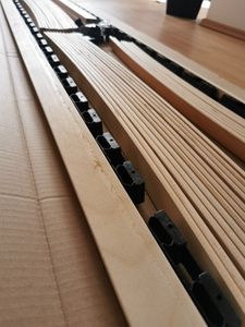 Max NV MZV  Lattenrost zur Selbstmontage mit 28 Leisten, durchgehender Holm, SÜD GS, Größe: 90x200 Kunden-Foto 5