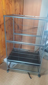 Voliera per uccelli gabbia per uccelli in metallo casa per uccelli gabbia per animali gabbia per uccelli voliera per pappagalli X Foto del cliente 2