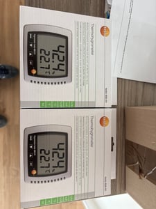 Strumento di misura dell'umidità e della temperatura Testo 608H1 Foto del cliente 1