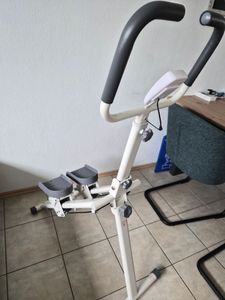 Stepper Stair Stepper pliable, Stairmaster pour la maison Vertical Climber Treppenmeister avec guidon réglable Photo du client 1