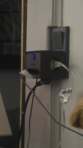 VOOMY 8-in-1 Heim Steckdosenleiste ohne Kabe – 4-Fach, 2 USB-C (20W) & 2 USB-A – Mehrfachstecker mit Überspannungsschutz & Schalter – Schwarz Kunden-Foto 1