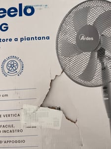 Ardes AR5ST40PG Ventilatore a Piantana Grigio per Casa e Ufficio Foto del cliente 1