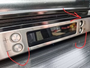 Olvy Kontaktgrill XXL 2000W – Sandwichmaker für 4 Sandwiches, Paninimaker mit 7 Programmen, Tischgrill mit Display, PFAS-frei, bis 230° einstellbar Kunden-Foto 7
