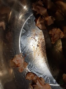 garnek ze stali nierdzewnej 28 x 7 cm z przegródką, zestaw garnków do gotowania na płytach indukcyjnych, gazowych i piekarnikach Zdjęcie produktu od klienta nr 2