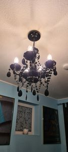 Lustr DIAMONDS 5-ramenný akrylový čirý Fotografie od zákazníka č. 1