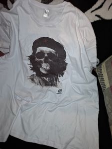 Urban Backwoods Guevara HC Hate Couture, Herren T-Shirt, Farbe: Weiß, Größe: 5XL Kunden-Foto 1