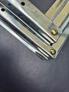 Juskys Metall Gerätehaus M mit Pultdach, Schiebetür & Fundament - 4m³ - Anthrazit Kunden-Foto 10