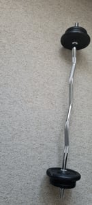 Profi SZ-Stange 120cm Chrom inkl. Federverschlüsse Kunden-Foto 1