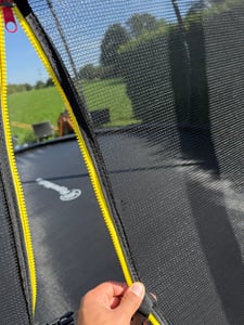 Kindertrampoline van 305 cm met net en ladder – geschikt voor tuin en huis Klantenfoto 15