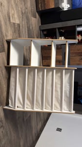 MAMOI® Boekenrek voor kinderen, boekenstandaard voor kinderkamers, plank voor het opbergen van kinderboeken, boekenhouder voor kinderen, kinderrekenorganizer Klantenfoto 1