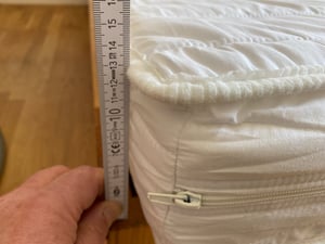 Ergonomische 7-Zonen Kaltschaummatratze - 16cm - 100 x 200 cm - H3 - Träumegut24 Kunden-Foto 15