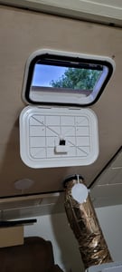 Osculati Inspection Hatch 380x280mm Staufläche/ Zugangsklappe Kunden-Foto 2