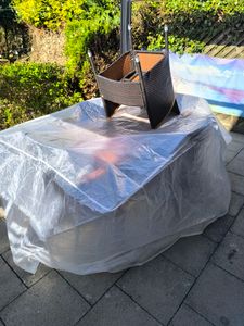 Schutzhülle Gartenliege Sonnenliege, 218x77x55 cm, aus 600D-Oxford-Gewebe Kunden-Foto 2