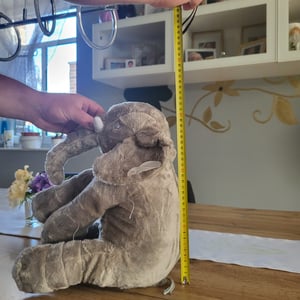 Gustaw Groß Elefant (Rosa, 85cm) - Plüsch Kuscheltier, Plüschelefant - XXL Elephant Tier, Weiche und Kuschelige Stofftiere, Plüschtier Kinder, Baby. Kunden-Foto 1