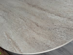 Skye Decor, Sabella - Travertine, Esstisch, Travertin, 100 % Melaminplatte, 200 x 90 x 75 cm Kunden-Foto 4