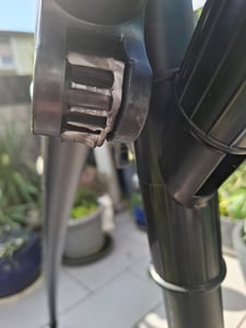 Koperen tuit voor een glazen reservoir van een drankdispenser VILDE 139669 Klantenfoto 3