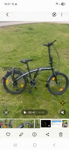 Bergsteiger Windsor 20 Zoll Faltrad, Klapprad, Shimano 6 Gang-Schaltung, LED Batterie-Licht, Quick-Fold-System, Klappfahrrad Kunden-Foto 6