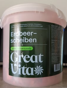GreatVita getrocknete Bananen 800g | gefriergetrocknete Bananenscheiben, ohne Zuckerzusatz Kunden-Foto 1