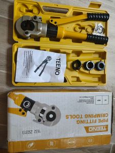 TEENO Zaciskarka TH-Kontur (100 kN), zaciskarka do rur Zaciskarki Stosowane do rur aluminiowo-plastikowych, rur ze stali nierdzewnej, złączek: TH16, TH20, TH26, TH32 Zdjęcie produktu od klienta nr 2