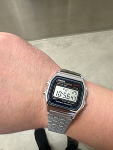 Casio Vintage A159WA-N1DF Uni-Armbanduhr Digital Quarz Kunden-Foto 1