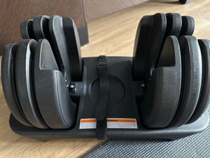 PH Fitness Verstellbare Kurzhantel Smart Series, 2,5-24 kg – 15 Gewichtsstufen, Drehsystem, platzsparend | Ideal für Krafttraining und Heimfitnessstudio Kunden-Foto 4