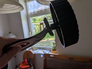 Tondeuse à gazon sans fil 1200 W avec 2 batteries 4000 mAh 21 V, moteur sans balais Tondeuse à gazon Débroussailleuse avec batteries et chargeur Photo du client 5