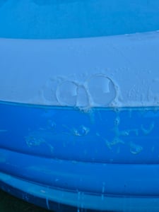 Piscine gonflable avec banc 229 x 218 x 79 cm INTEX 57190 Photo du client 3