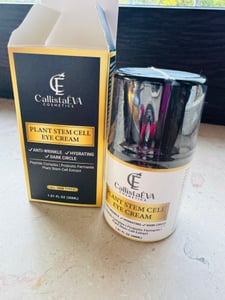 CallistaÉVA Stammzellen Augencreme – Anti-Aging gegen Augenringe, Schwellungen & Falten – Mit Peptiden, Hyaluron, Alle Haupttypen– 30ml Kunden-Foto 2