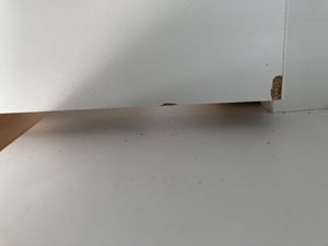 Geräumiger vier­türiger Kleiderschrank OSLO mit Schubladen und Metallgriffen – modernes Design Farbe: Weiß Kunden-Foto 5