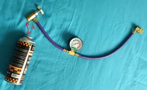 INfloo Quick A/C 5× R134a, zamiennik 3w1, płyn chłodniczy z olejem i środkiem uszczelniającym, 205g Zdjęcie produktu od klienta nr 1
