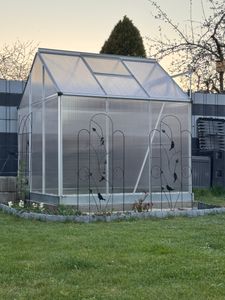 Floordirekt Doppelstegplatte aus Polycarbonat 60,5 x 121 cm, in 4mm Stärke, bis 85% Lichtdurchlässig, wetterfest, UV-beständig Kunden-Foto 1