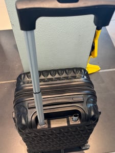 Handgepäck Koffer Trolley Handgepäckkoffer Reiskoffer Hartschale Bordgepäck Leicht Erweiterbar Dehnfuge Kunden-Foto 2