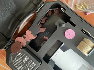 TROTEC Akku-Multifunktionswerkzeug PMTS 01-12V | 12 V starker Lithium-Ion-AkkuVielseitig einsetzbares Akku-Multifunktionswerkzeug für perfekte Arbeitsergebnis Kunden-Foto 1