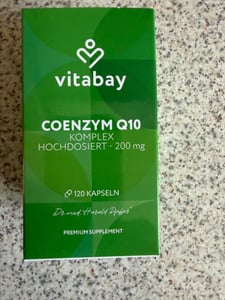 Integratore alimentare Vitabay Coenzima Q10, 120 capsule Foto del cliente 1