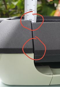 Montagemagel oder Transportschaden