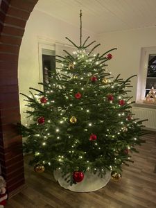 2m LED Weihnachtsbaum Lichterkette mit Timer und 8 Lichtmodi Christbaumbeleuchtung Lichternetz für Christbaum Weihnachten Party Deko Kunden-Foto 1