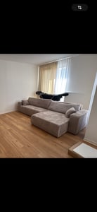 VENASI Ecksofa mit Schlaffunktion Hugo XL, Grün Cordstoff Kunden-Foto 8