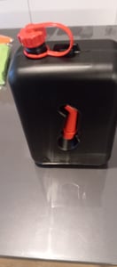 Kraftstoffkanister 2 Liter Benzinkanister, Dieselkanister schwarz Kunden-Foto 1