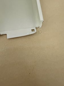 Türfach Absteller Fach Türeinsatz Einsatz Türkonsole Konsole mitte Kühlschrank Bauknecht Whirlpool 481010702743 KRIE KGIS Kunden-Foto 4